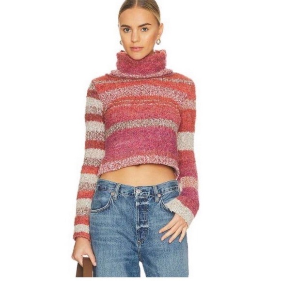 NWT Free People My Girl Turtleneck Sweater - Picture 9 of 10